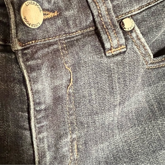 Liverpool Deep Blue Skinny Jeans Women's Small - Picture 10 of 16